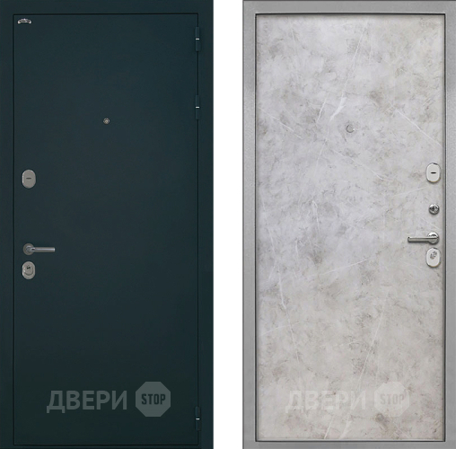 Входная металлическая Дверь Интекрон (INTECRON) Греция Гладкая Мрамор светлый в Красноармейске