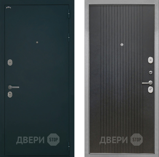 Входная металлическая Дверь Интекрон (INTECRON) Греция ФЛ-295 Лофт черный в Красноармейске