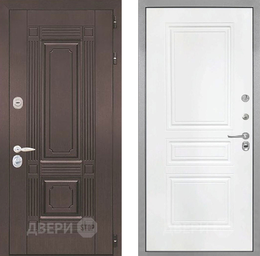 Входная металлическая Дверь Интекрон (INTECRON) Италия ФЛ-243 Белый матовый в Красноармейске