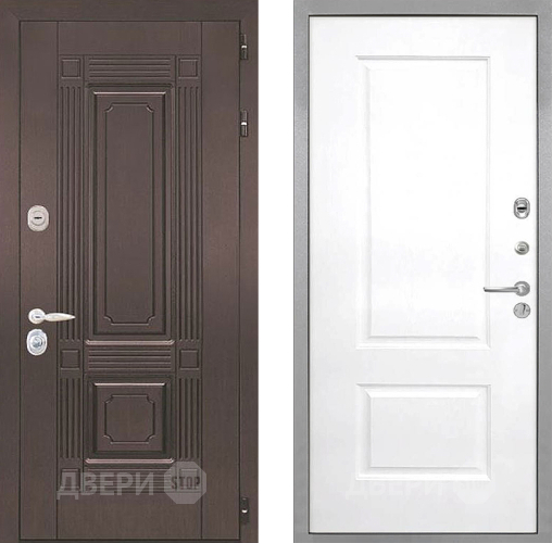 Входная металлическая Дверь Интекрон (INTECRON) Италия Альба Роял Вуд белый в Красноармейске