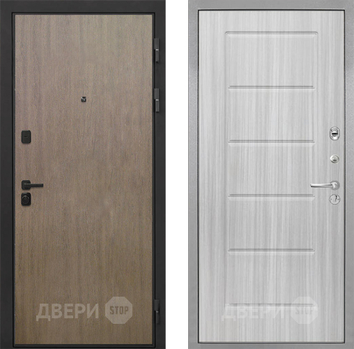 Входная металлическая Дверь Интекрон (INTECRON) Профит Black Венге Коричневый ФЛ-39 Сандал белый в Красноармейске