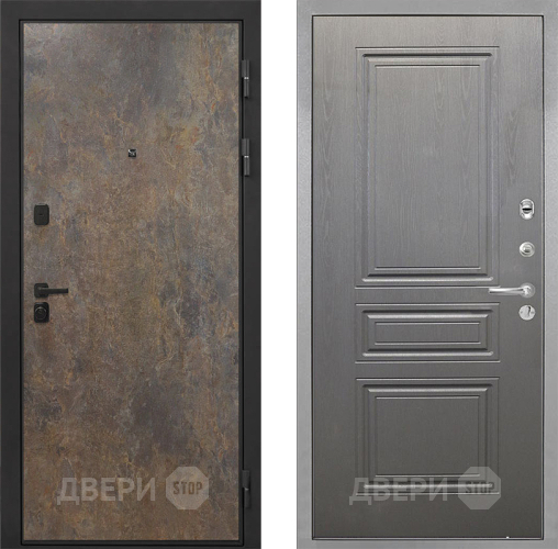 Дверь Интекрон (INTECRON) Профит Black Гранж ФЛ-243 Графит вуд дуб в Красноармейске