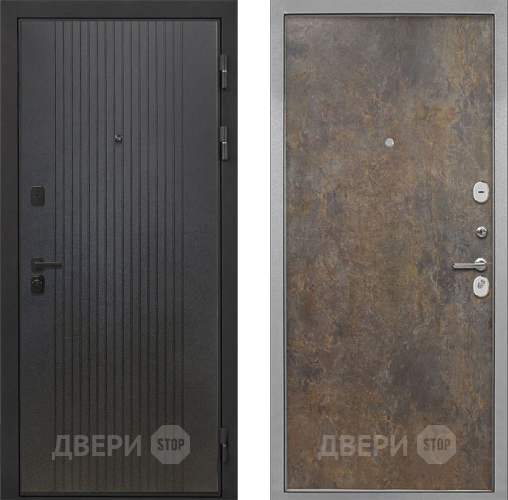 Дверь Интекрон (INTECRON) Профит Black ФЛ-295 Гладкая Гранж в Красноармейске