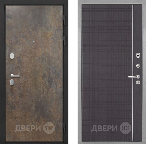 Входная металлическая Дверь Интекрон (INTECRON) Гектор Гранж В-07 с молдингом Венге в Красноармейске