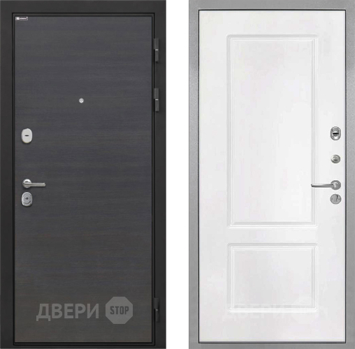 Входная металлическая Дверь Интекрон (INTECRON) Гектор Эковенге КВ-2 Белый матовый в Красноармейске