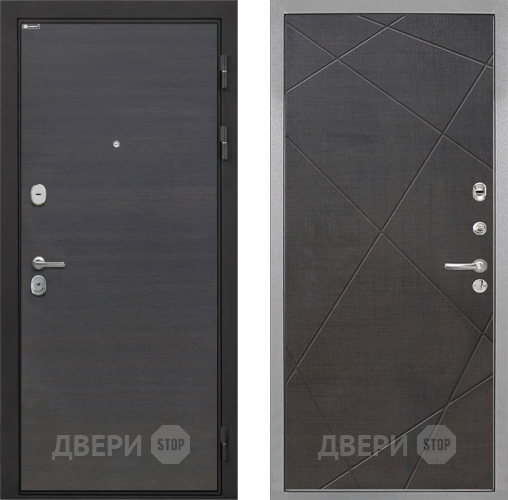 Входная металлическая Дверь Интекрон (INTECRON) Гектор Эковенге Лучи-М Венге распил кофе в Красноармейске