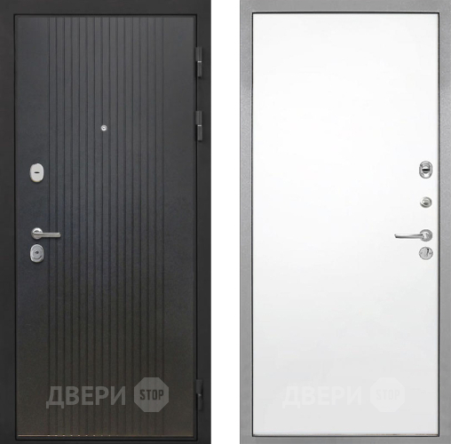 Входная металлическая Дверь Интекрон (INTECRON) Гектор ФЛ-295 Гладкая Силк Сноу в Красноармейске