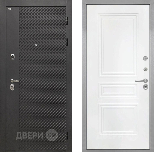 Дверь Интекрон (INTECRON) Олимпия Black 4К ФЛ-243 Белый матовый в Красноармейске