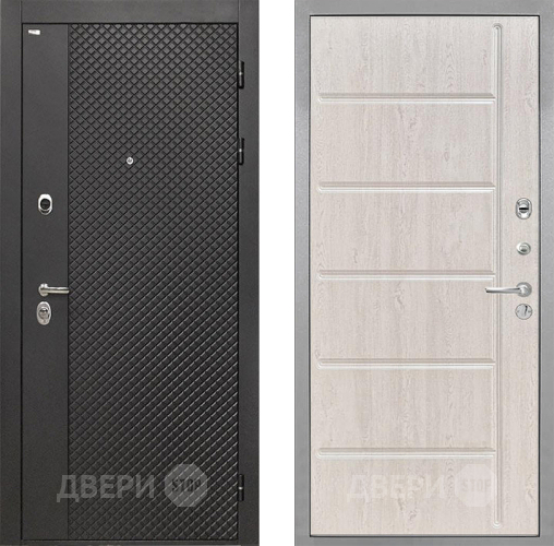 Дверь Интекрон (INTECRON) Олимпия Black 4К ФЛ-102 Сосна белая в Красноармейске