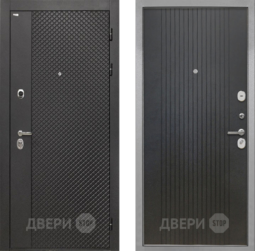 Входная металлическая Дверь Интекрон (INTECRON) Олимпия Black 4К ФЛ-295 Лофт черный в Красноармейске