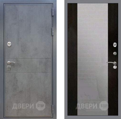 Дверь Рекс (REX) ФЛ-290 СБ-16 Зеркало Венге в Красноармейске
