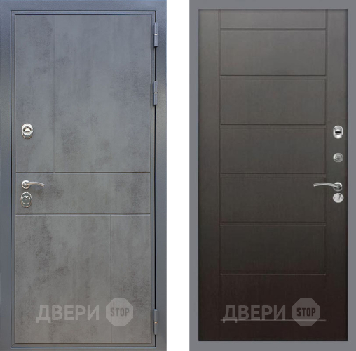 Входная металлическая Дверь Рекс (REX) ФЛ-290 Сити Венге в Красноармейске