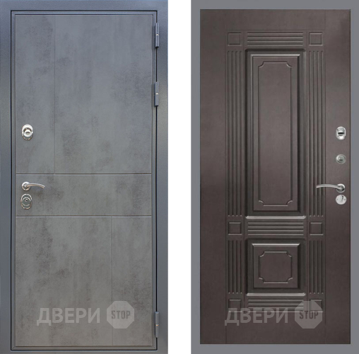 Входная металлическая Дверь Рекс (REX) ФЛ-290 FL-2 Венге в Красноармейске