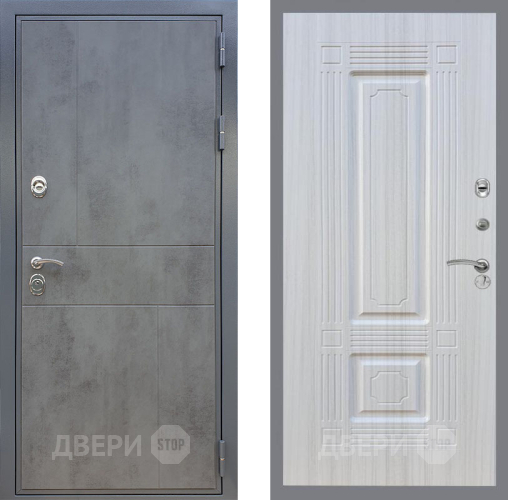 Входная металлическая Дверь Рекс (REX) ФЛ-290 FL-2 Сандал белый в Красноармейске