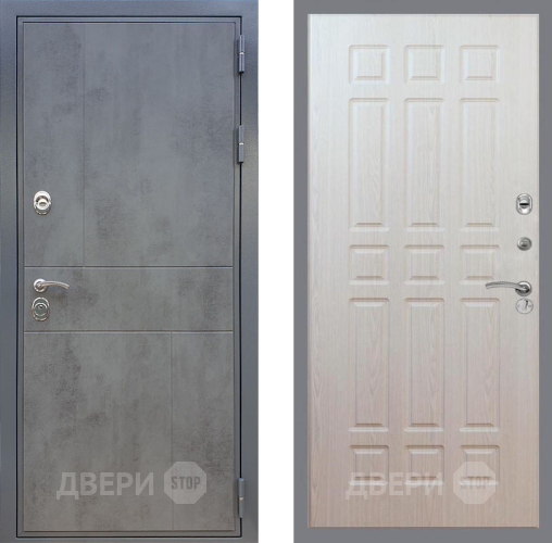 Входная металлическая Дверь Рекс (REX) ФЛ-290 FL-33 Беленый дуб в Красноармейске