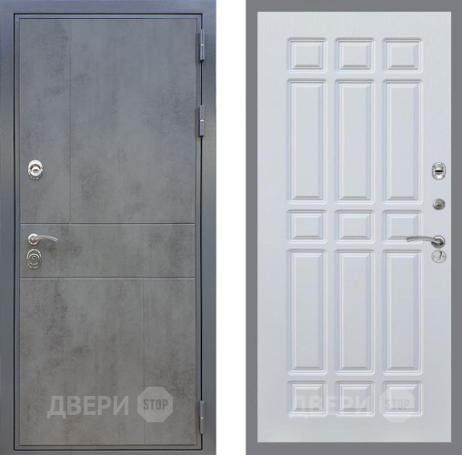 Дверь Рекс (REX) ФЛ-290 FL-33 Белый ясень в Красноармейске
