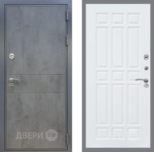 Входная металлическая Дверь Рекс (REX) ФЛ-290 FL-33 Силк Сноу в Красноармейске