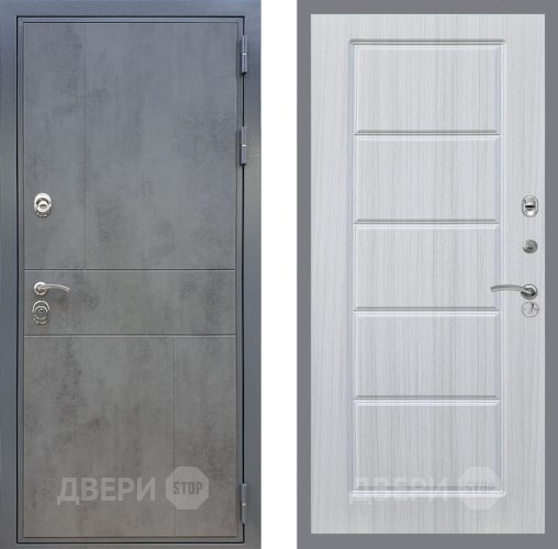 Входная металлическая Дверь Рекс (REX) ФЛ-290 FL-39 Сандал белый в Красноармейске