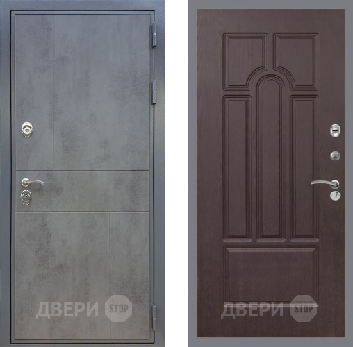 Входная металлическая Дверь Рекс (REX) ФЛ-290 FL-58 Венге в Красноармейске