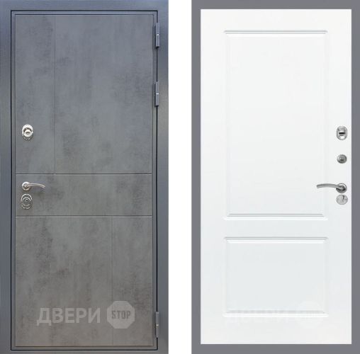 Входная металлическая Дверь Рекс (REX) ФЛ-290 FL-117 Силк Сноу в Красноармейске