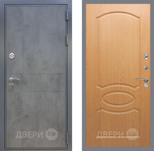Входная металлическая Дверь Рекс (REX) ФЛ-290 FL-128 Дуб в Красноармейске