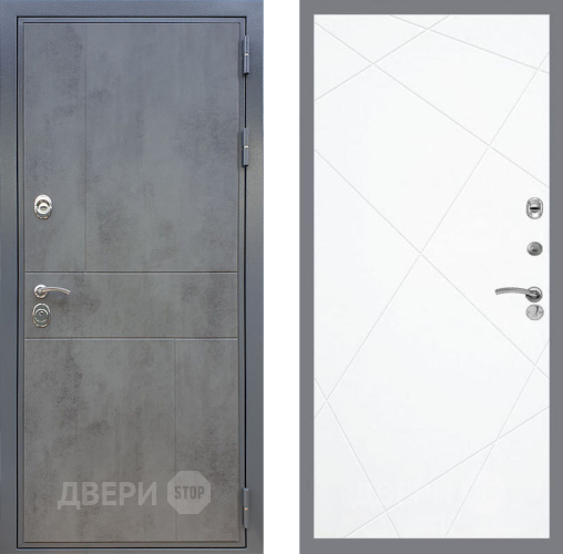 Входная металлическая Дверь Рекс (REX) ФЛ-290 FL-291 Силк Сноу в Красноармейске