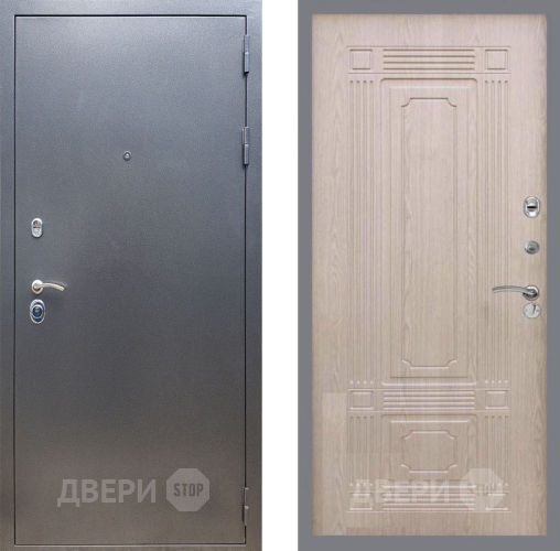 Входная металлическая Дверь Рекс (REX) 11 FL-2 Беленый дуб в Красноармейске