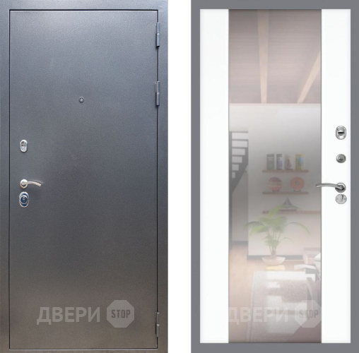 Дверь Рекс (REX) 11 СБ-16 Зеркало Силк Сноу в Красноармейске