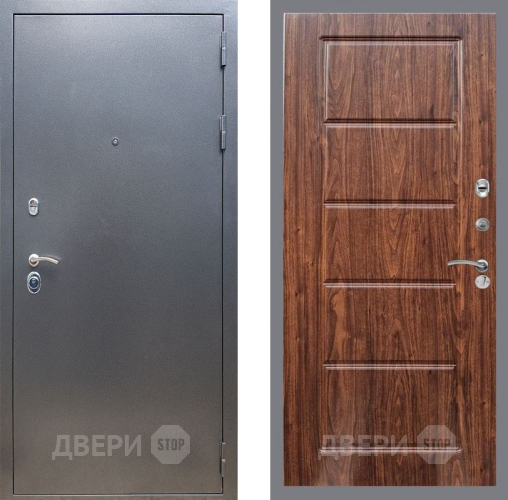 Входная металлическая Дверь Рекс (REX) 11 FL-39 орех тисненый в Красноармейске