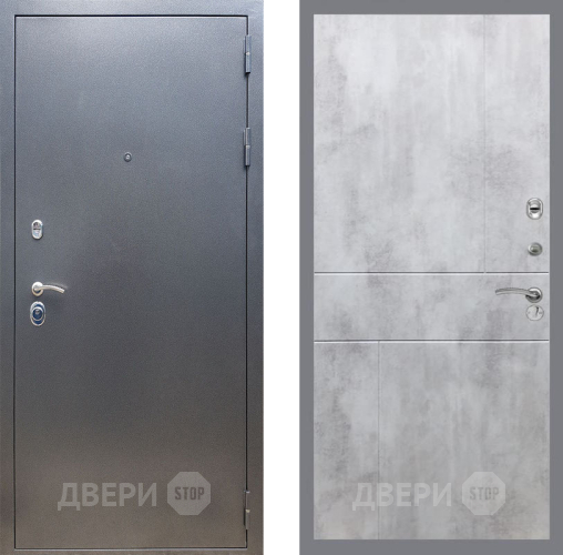 Входная металлическая Дверь Рекс (REX) 11 FL-290 Бетон светлый в Красноармейске