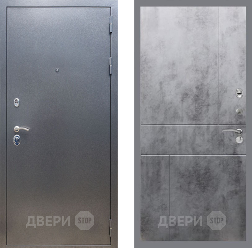 Входная металлическая Дверь Рекс (REX) 11 FL-290 Бетон темный в Красноармейске