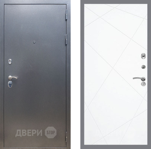 Входная металлическая Дверь Рекс (REX) 11 FL-291 Силк Сноу в Красноармейске