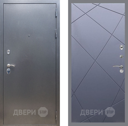 Входная металлическая Дверь Рекс (REX) 11 FL-291 Силк титан в Красноармейске