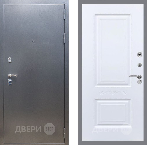 Входная металлическая Дверь Рекс (REX) 11 Смальта Силк Сноу в Красноармейске