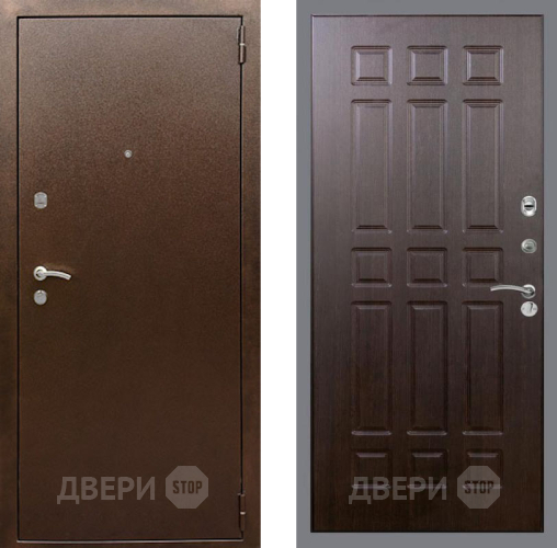 Входная металлическая Дверь Рекс (REX) 1А Медный Антик FL-33 Венге в Красноармейске