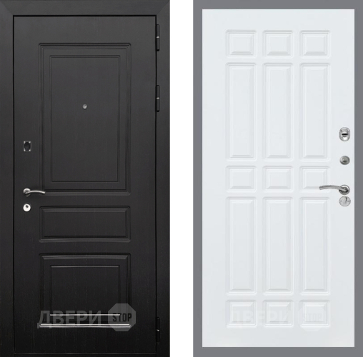 Входная металлическая Дверь Рекс (REX) 6 Венге FL-33 Силк Сноу в Красноармейске