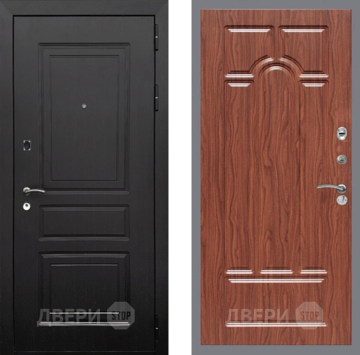 Входная металлическая Дверь Рекс (REX) 6 Венге FL-58 орех тисненый в Красноармейске
