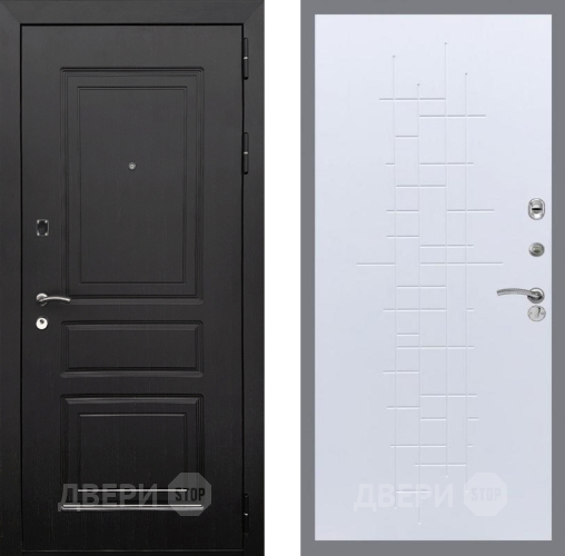 Входная металлическая Дверь Рекс (REX) 6 Венге FL-289 Белый ясень в Красноармейске