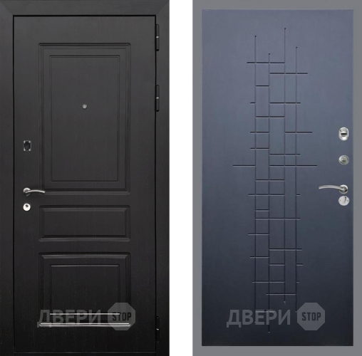 Входная металлическая Дверь Рекс (REX) 6 Венге FL-289 Ясень черный в Красноармейске