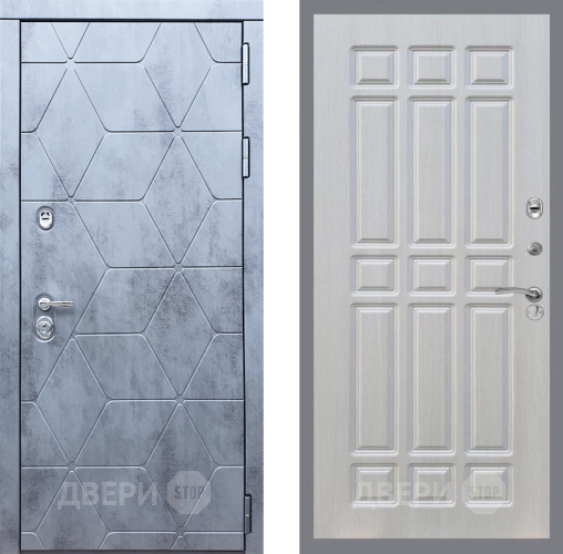 Входная металлическая Дверь Рекс (REX) 28 FL-33 Лиственница беж в Красноармейске