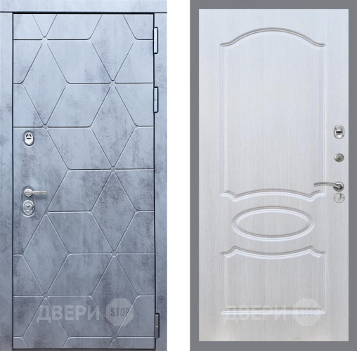 Входная металлическая Дверь Рекс (REX) 28 FL-128 Лиственница беж в Красноармейске