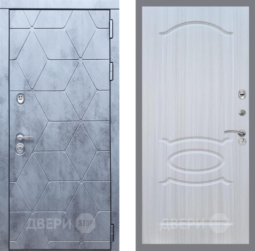 Входная металлическая Дверь Рекс (REX) 28 FL-128 Сандал белый в Красноармейске
