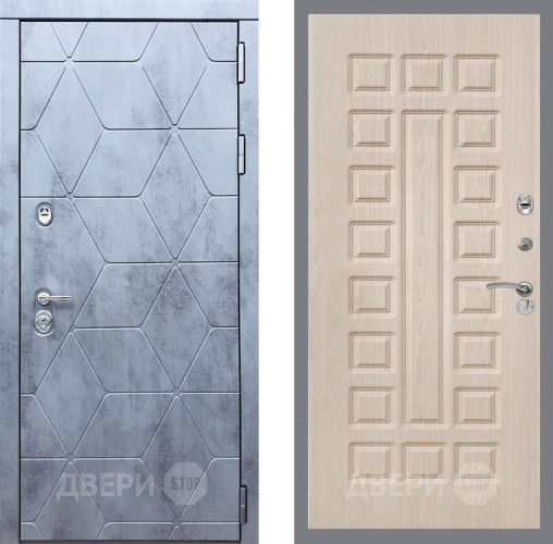 Входная металлическая Дверь Рекс (REX) 28 FL-183 Беленый дуб в Красноармейске