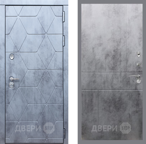Входная металлическая Дверь Рекс (REX) 28 FL-290 Бетон темный в Красноармейске