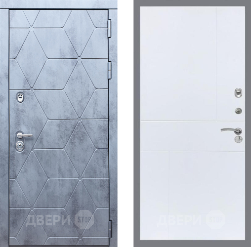 Входная металлическая Дверь Рекс (REX) 28 FL-290 Силк Сноу в Красноармейске