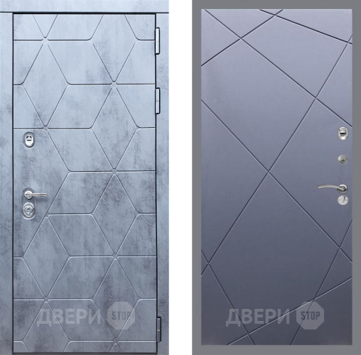 Входная металлическая Дверь Рекс (REX) 28 FL-291 Силк титан в Красноармейске