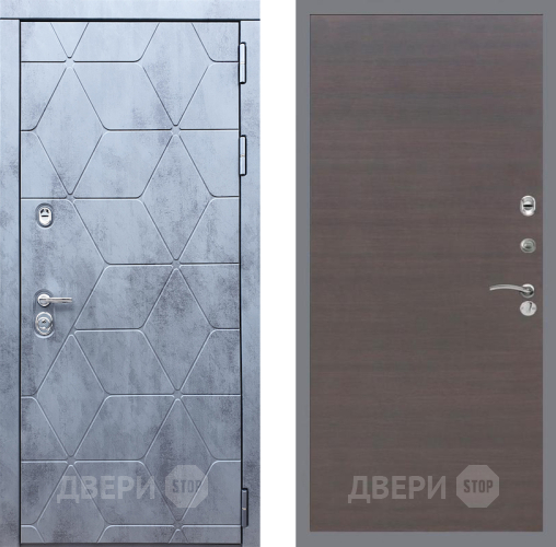 Входная металлическая Дверь Рекс (REX) 28 GL венге поперечный в Красноармейске