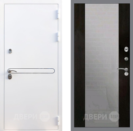 Входная металлическая Дверь Рекс (REX) 27 СБ-16 Зеркало Венге в Красноармейске