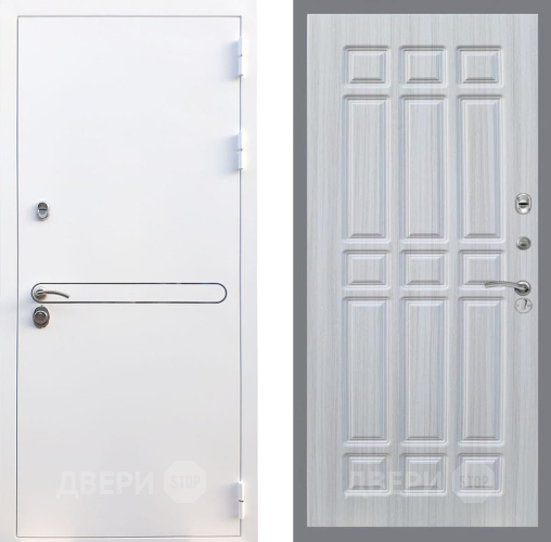 Входная металлическая Дверь Рекс (REX) 27 FL-33 Сандал белый в Красноармейске