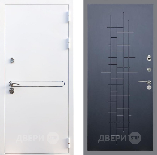 Входная металлическая Дверь Рекс (REX) 27 FL-289 Ясень черный в Красноармейске